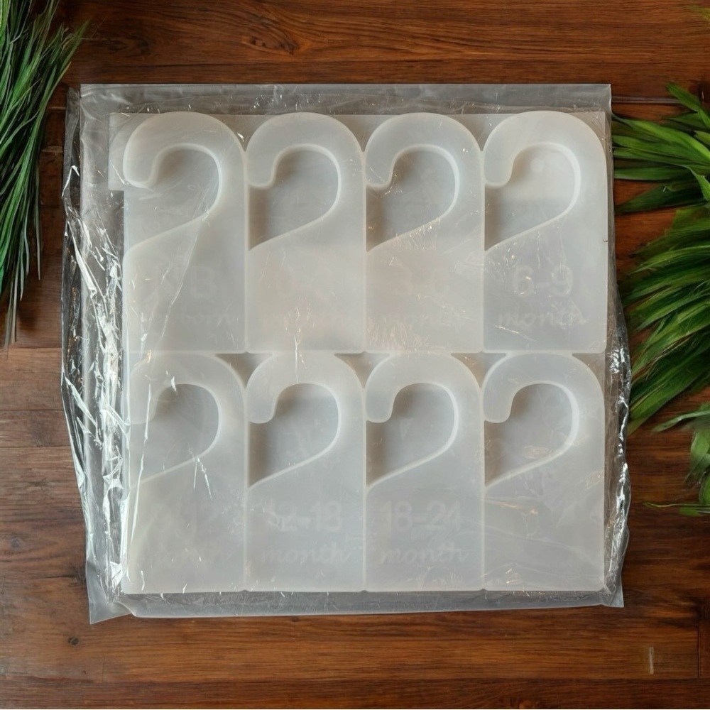 LET’S RESIN Baby Closet Divider Silicone Molds - DIY Craftcore Crafty Crafting